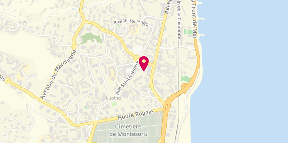 Plan de ALBERTINI Catherine, 3 Rue Jean Pierre Gaffory, 20600 Bastia