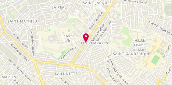 Plan de SEGARRA Yves, 75 Boulevard Aristide Briand, 66100 Perpignan