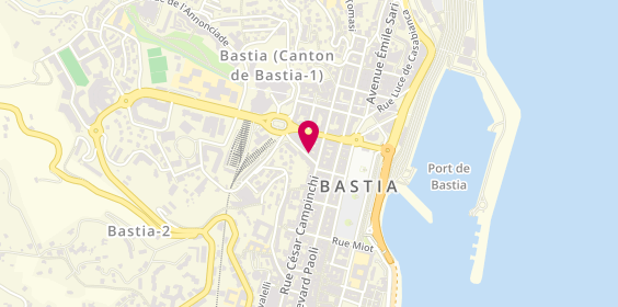 Plan de BARBIER Manuel, 2 Rue Gabriel Péri, 20200 Bastia