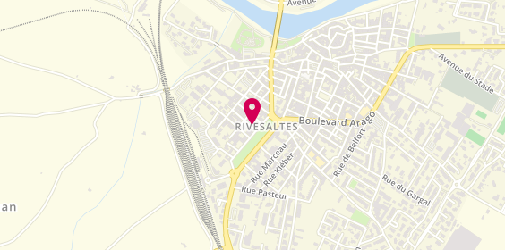 Plan de VAQUE Michel, 4 Rue Beaumarchais, 66600 Rivesaltes
