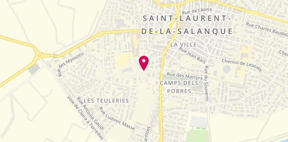 Plan de DALLE Karine, 8 Rue du Dr Rene Marques, 66250 Saint-Laurent-de-la-Salanque