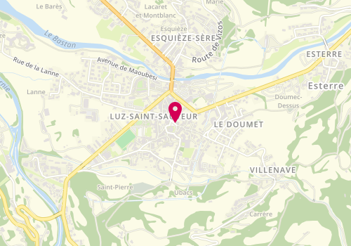 Plan de FROMENTIN Noéline, 4 Place de la Comporte, 65120 Luz-Saint-Sauveur