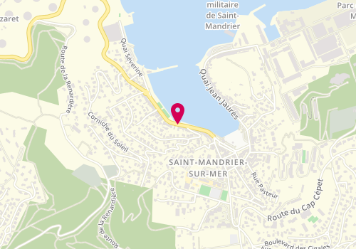 Plan de MACIOCE DOLAIN CÉLINE, 4 Quai Jules Guesde, 83430 Saint-Mandrier-sur-Mer