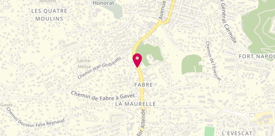 Plan de MATHIEU Pierre, 397 Avenue Jean Baptiste Ivaldi, 83500 La Seyne-sur-Mer