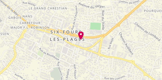 Plan de OLLIVIER Christophe, Avenue Vincent Picareau, 83140 Six-Fours-les-Plages