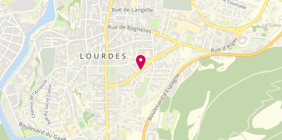 Plan de VASILE TIBERIU Alexandru, 36 Avenue du Marechal Juin, 65100 Lourdes