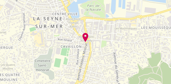 Plan de BOYER Ariane, 4 Avenue Frédéric Mistral, 83500 La Seyne-sur-Mer
