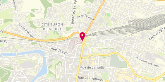 Plan de VALÉRY Michel, 2 Avenue Alexandre Marqui, 65107 Lourdes