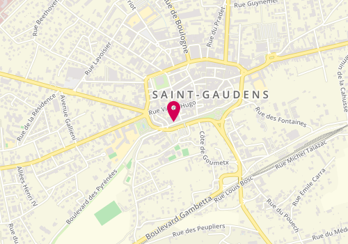Plan de DUMAIL Bernard, 7 Boulevard Jean Bepmale, 31800 Saint-Gaudens