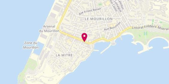 Plan de LAURENT Gilles, 298 Boulevard Docteur Cuneo, 83000 Toulon