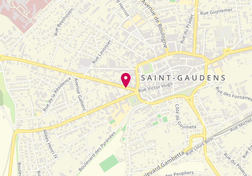 Plan de GARDE Christian, 8 Avenue du Maréchal Joffre, 31800 Saint-Gaudens