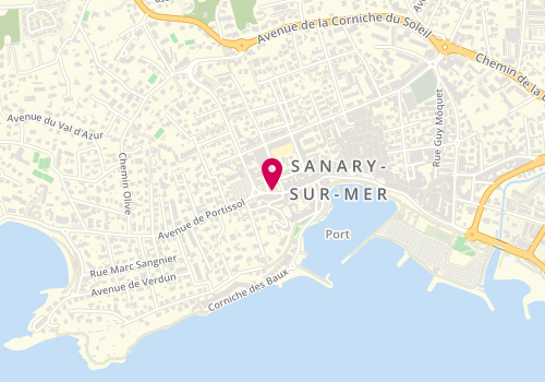 Plan de STENGER Maxime, 34 Avenue Gallieni, 83110 Sanary-sur-Mer