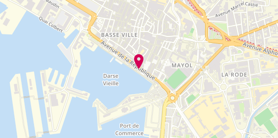 Plan de ZARRAGOZA Pascale, 394 Avenue de la République, 83000 Toulon