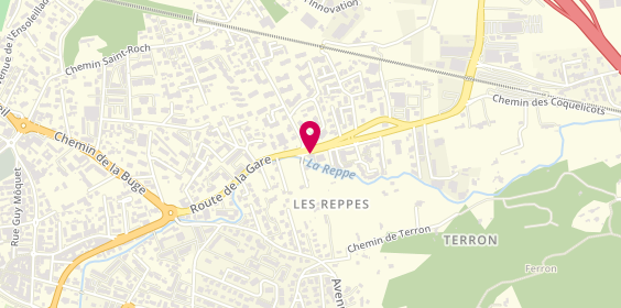 Plan de MOREL Frank, 498 Route de la Gare, 83110 Sanary-sur-Mer