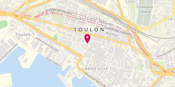 Plan de DILLMANN Stéphane, 323 Rue Jean Jaurès, 83000 Toulon