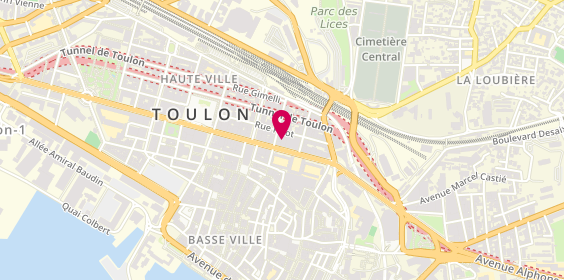 Plan de GALLION Jérôme, 56 Boulevard de Strasbourg, 83000 Toulon