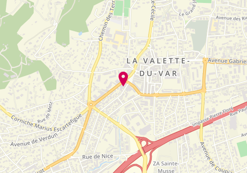 Plan de GRANDMOUGIN Patrice, 30 Avenue de l'Amiral Guepratte, 83160 La Valette-du-Var
