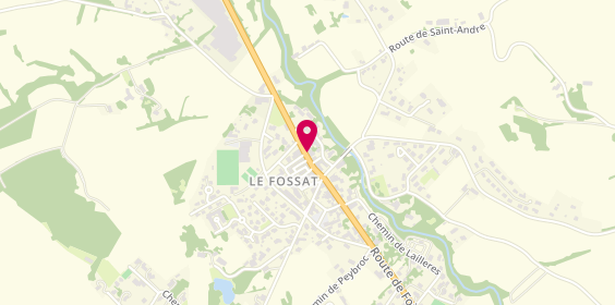 Plan de GUICHARD Nicolas, 8 Route de Toulouse, 09130 Le Fossat