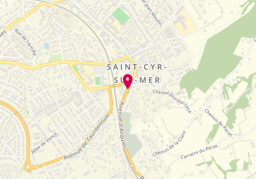 Plan de GUIGUES Patrice, 3 Avenue d'Arquier, 83270 Saint-Cyr-sur-Mer