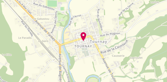 Plan de LEFEBVRE Bernard, 5 Place d'Astarac, 65190 Tournay