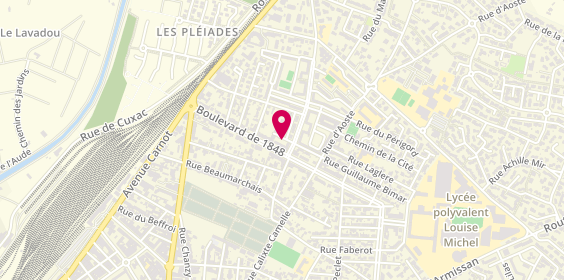 Plan de BRUGNEAUX Didier, 1 Rue de Picardie, 11100 Narbonne