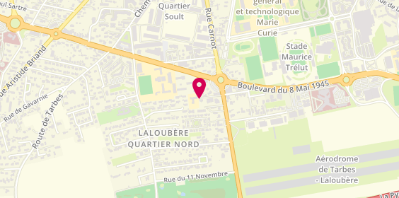 Plan de LABRET Olivier, 1 D Rue des Pyrenees, 65310 Laloubère