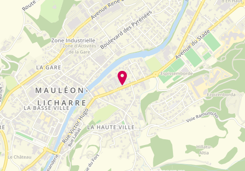 Plan de COUILLET Magali, Avenue de Belzunce, 64130 Mauléon-Licharre