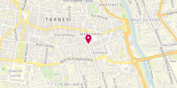 Plan de GERDESSUS Louis, 2 Place Marcadieu, 65000 Tarbes