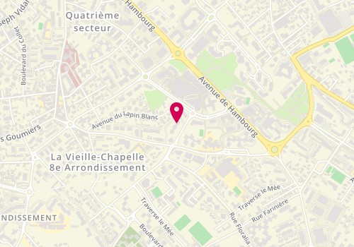 Plan de SALEZ Florence, 10 A Avenue Jean Malrieu, 13008 Marseille