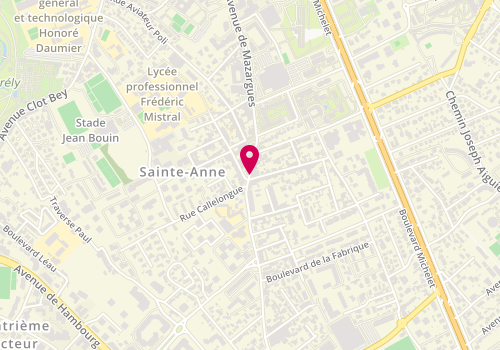 Plan de SAADI Melvyn, 479 Avenue de Mazargues, 13008 Marseille