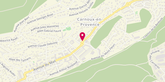 Plan de FRANCOU Carine, 5 Boulevard du Marechal Lyautey, 13470 Carnoux-en-Provence