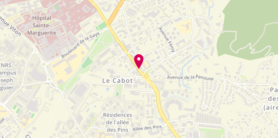 Plan de BENSIMON Marc, 93 Boulevard du Cabot, 13009 Marseille