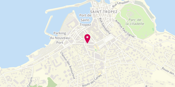 Plan de MONTAGNIER Robert, 16 Boulevard Louis Blanc, 83990 Saint-Tropez