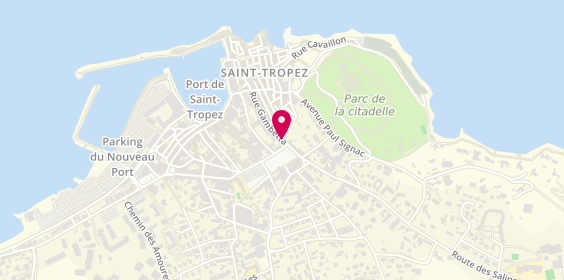 Plan de MOREU Alain, 80 Rue Gambetta, 83990 Saint-Tropez