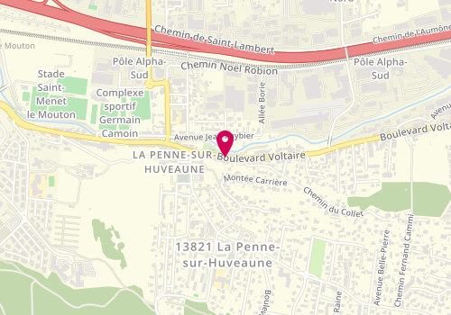 Plan de ESCALIER Caroline, 170 Boulevard Voltaire, 13821 La Penne-sur-Huveaune