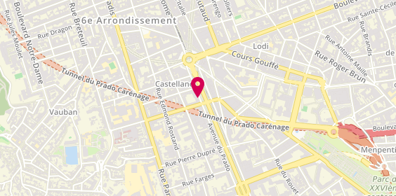 Plan de SIMEONE Didier, 24 Avenue du Prado, 13006 Marseille