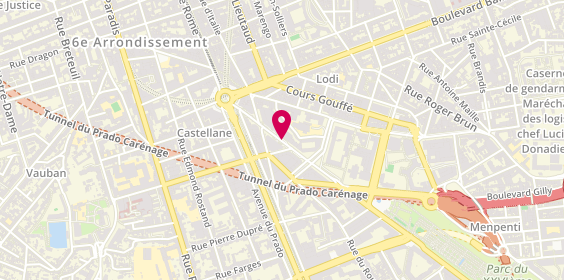 Plan de ALIOTTI Jean Baptiste, 65 Avenue Cantini, 13006 Marseille