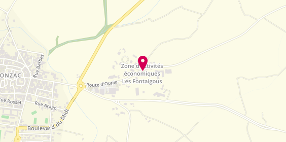 Plan de Maison de Sante du Minervois, 16 Route d'Oupia, 34210 Olonzac