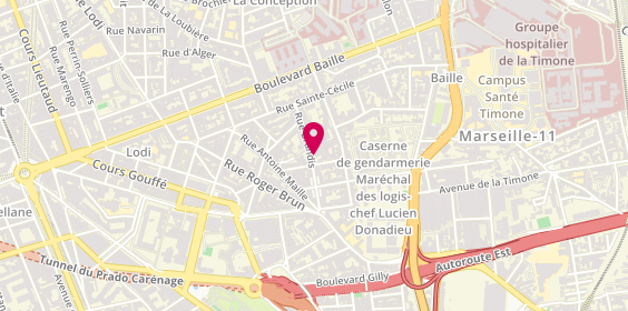 Plan de CHAMBENOIT Thierry, 41 Rue Brandis, 13005 Marseille