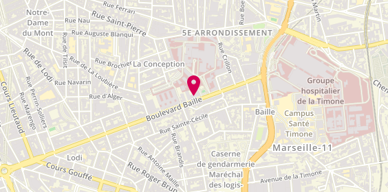 Plan de PERRIN Jean Marie, 145 A Boulevard Baille, 13005 Marseille