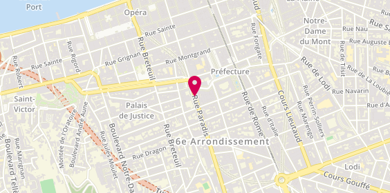 Plan de MELKI Stéphane, 93 Rue Paradis, 13006 Marseille