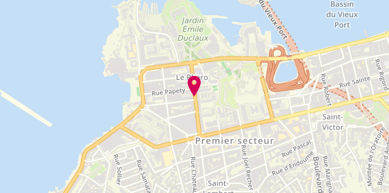Plan de AOUIZERATE Jean Marc, 25 A Avenue Pasteur, 13007 Marseille
