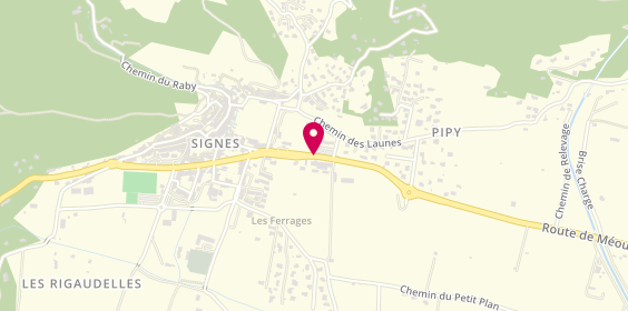 Plan de BLAY Yves, 2 Bis Avenue du Cheval Blanc, 83870 Signes