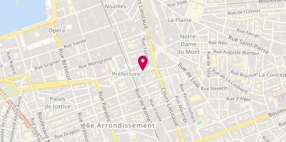 Plan de SALLES Florence, 7 Boulevard Louis Salvator, 13006 Marseille