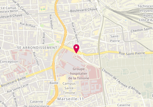 Plan de RAYNAUD Camille, 264 Rue Saint Pierre, 13005 Marseille