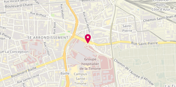 Plan de DAVID Laura, 264 Rue Saint Pierre, 13005 Marseille