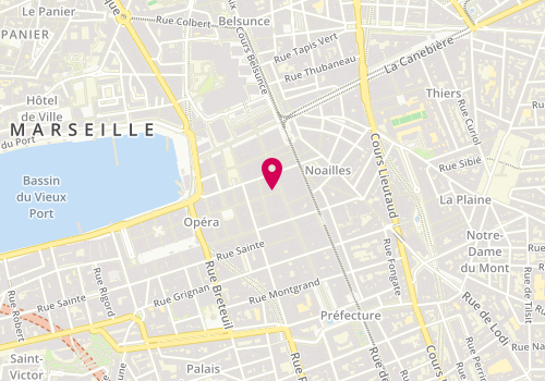 Plan de ROCHET Marie, 6 Rue du Jeune Anacharsis, 13001 Marseille