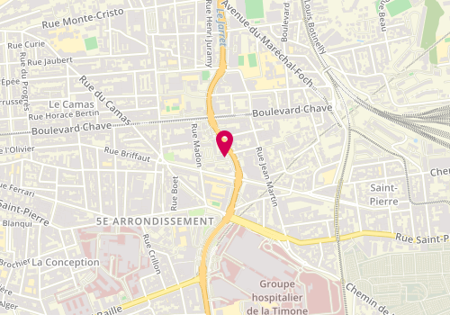 Plan de RACHIDI Monsef, 92 Boulevard Sakakini, 13005 Marseille
