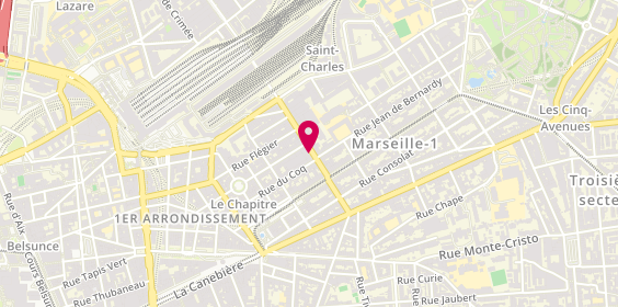 Plan de COLL Chloé, 9 Boulevard National, 13001 Marseille