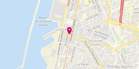Plan de ARBEILLE Jacques, 102 Boulevard des Dames, 13002 Marseille